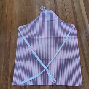 NWOT Williams-Sonoma red and white stripe apron